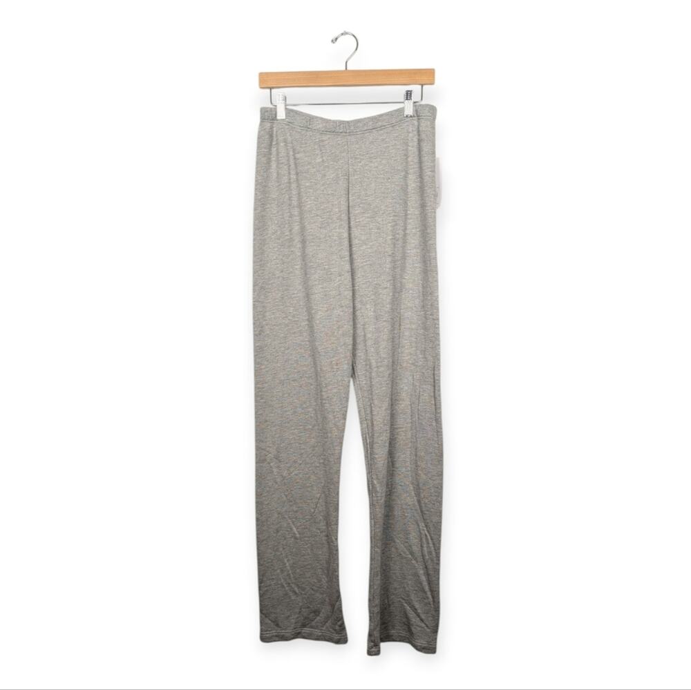 Spiritual Gangster Joy Lounge Pants S Gray Straight Leg Athleisure Soft NWT